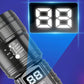 Linterna LED Ultrabrillante con Indicador de Batería