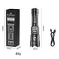 Linterna LED Ultrabrillante con Indicador de Batería