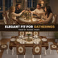 Elegante Juego de Mantel de Comedor