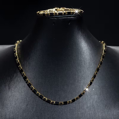 📢📢¡50% DE DESCUENTO! ⏰ Set de Joyería Brillante para Hombre