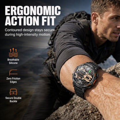 ⌚ ¡50% DE DESCUENTO AHORA! 🏔️ Smartwatch Outdoor – Resistente, Linterna LED y Llamadas Bluetooth – Para Deportes, Fitness y Aventura 🔦