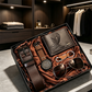 Set de Regalo para Hombre 7 Piezas con Reloj, Cartera, Cinturón, Lentes y Llavero