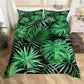 📢📢¡40% DE DESCUENTO! ⏰ Set de fundas para cama de hojas de palma tropicales