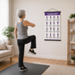 Póster de entrenamiento de Tai Chi para mayores