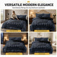 ⏳¡50% de descuento por tiempo limitado⏰ Juego de Cama 3 Piezas Moderno Corona Real 🛌