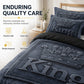 ⏳¡50% de descuento por tiempo limitado⏰ Juego de Cama 3 Piezas Moderno Corona Real 🛌