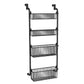 Organizador Colgante de Canastas para Puerta