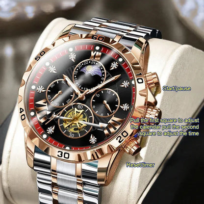 ⌚ ¡50% de descuento! 💧 Reloj de Volante Luminoso – Resistente al Agua, Cuarzo y Estiloso ✨