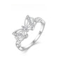 Anillo Refinado y Delicado con Detalles de Mariposa