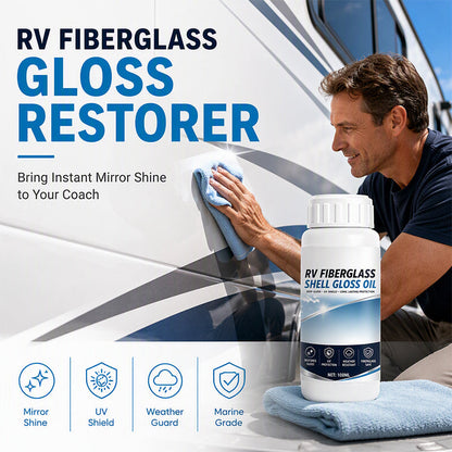 🎉 Oferta 2026 — ¡Más de 17,000 vendidos! 🚐✨ Restaurador de Brillo y Aceite para Fibra de Vidrio de RV