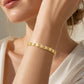 💛 ¡50 % DE DESCUENTO POR TIEMPO LIMITADO! ✨ Elegante pulsera de eslabones en forma de corazón para mujer: delicado dije, diseño atemporal y ajuste cómodo. Un toque encantador para cualquier atuendo 💝