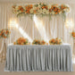 💥 Faldón Plisado para Mesa de Eventos – Decoración Elegante y de Fácil Instalación ✨