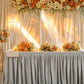 💥 Faldón Plisado para Mesa de Eventos – Decoración Elegante y de Fácil Instalación ✨