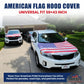 🎉¡Oferta relámpago del 4 de julio! 65.000+🔥Bandera americana para el capó del coche🦅