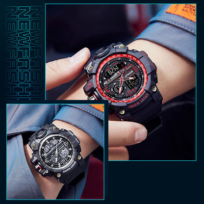 ⌚✨ Reloj Luminoso Multifuncional Impermeable de Moda para Hombre ✨💧