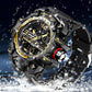 ⌚✨ Reloj Luminoso Multifuncional Impermeable de Moda para Hombre ✨💧
