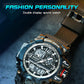 ⌚✨ Reloj Luminoso Multifuncional Impermeable de Moda para Hombre ✨💧