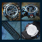 ⌚✨ Reloj Luminoso Multifuncional Impermeable de Moda para Hombre ✨💧