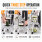 🔪 Vertical Vegetable Dicer – 4 sharp blades & heavy‑duty lever ✨