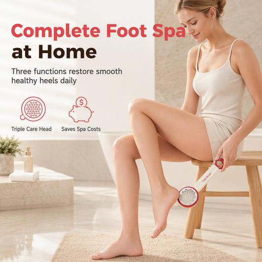 ✨ ¡50% DE DESCUENTO HOY! 🦶 Removedor de Callos para Pies – Lima de Pedicure Fácil en Casa para Eliminar Piel Muerta y Talones Ásperos