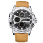 Reloj Deportivo y Casual de Negocios Multifuncional e Impermeable para Hombre