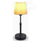 Rechargeable Fabric and Metal LED Bedside Lamp with Touch Control 5200mAh Battery USB Warm Light Decorative Atmosphere Night Light