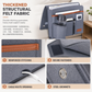 ⏳ ¡Especial por Tiempo Limitado! ⏰ Bolsa Organizadora de Cama de Fieltro Minimalista – Ancla Segura para Colchón, Fieltro Grueso y Montaje Múltiple – Almacenamiento Ordenado para Teléfonos, Tabletas y Accesorios 📚