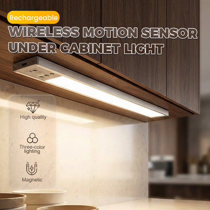 Luz LED Recargable para Gabinete con Sensor de Movimiento Inalámbrico