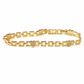 ✨ ¡50% DE DESCUENTO POR TIEMPO LIMITADO! 💛 Pulsera de Cadena con Corazones de Strass Dorado – Lujo Ligero, Estilo Parisino 🤍