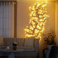 🔥🎁 ¡50% DE DESCUENTO! 🎅✨ Guirnalda de Luces LED de Sauce Encantado – Ramas Mágicas y Flexibles | Luz Cálida para Pared, Árbol y Decoración Navideña