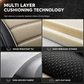 Asiento de coche de cuero de cobertura completa universal cubre todas las estaciones protectores de cojines con diseño de raya horizontal de bloque de color para coches de 5 asientos