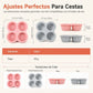 📢📢 ¡50% DE DESCUENTO! ⏰ Molde de Silicona Cilíndrico de 4 Pulgadas para Pastel y Pizza – Desmoldado Instantáneo y Fácil Limpieza