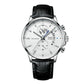 Reloj de Cuarzo Luminoso e Impermeable para Hombre