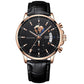 Reloj de Cuarzo Luminoso e Impermeable para Hombre