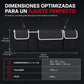 Organizador multiusos para maletero de coche de tela Oxford, bolsa de almacenamiento colgante para asiento trasero para SUV, color negro, 90x12x25 cm