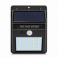 Lámpara Solar de Pared con Sensor de Movimiento e Impermeable IP65 para Jardín y Patio