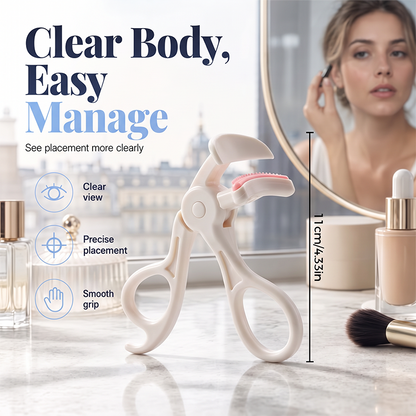 👁️ ¡50% DE DESCUENTO! ✨ Enchinador Rizador de Pestañas Gran Angular con Peine Separador Integrado – Rizado Natural sin Pellizcos ni Grumos 💫