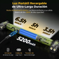 📢📢50% DE DESCUENTO!! ⏰Lámpara de trabajo LED de 3000LM – Con imán + gancho, batería de 5200mAh, rotación de 360°. Carga rápida Type-C. ¡Brillante como la luz del día en cualquier lugar! 🔋✨
