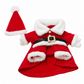 🎅 Disfraz Navideño 3D de Santa Claus de Pie para Perros y Gatos – Traje Festivo Cálido y Divertido 🎄