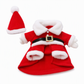🎅 Disfraz Navideño 3D de Santa Claus de Pie para Perros y Gatos – Traje Festivo Cálido y Divertido 🎄