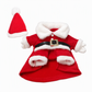 🎅 Disfraz Navideño 3D de Santa Claus de Pie para Perros y Gatos – Traje Festivo Cálido y Divertido 🎄