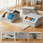 Caja Organizadora Apilable para Gorras con Ventana Transparente