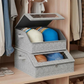 Caja Organizadora Apilable para Gorras con Ventana Transparente