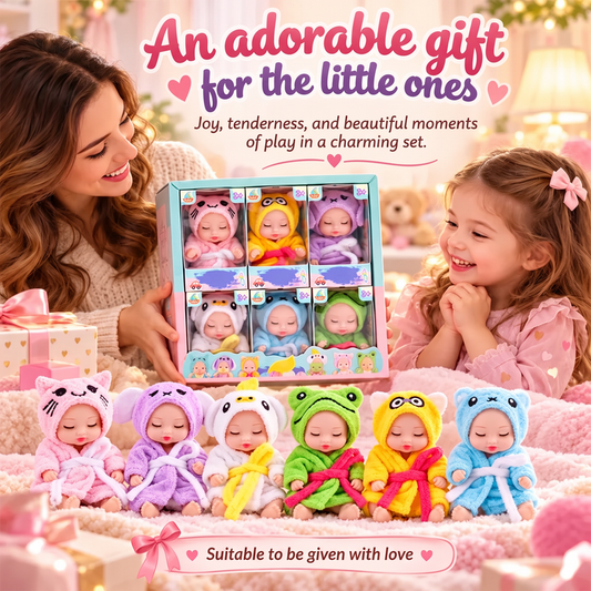 Mini muñecas «Reborn»: muñecas de bebé realistas y muy parecidas a las de verdad
