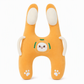 🚗 Almohada de viaje para auto con diseño animado – Cojín ergonómico de soporte para cuello y cinturón de seguridad para niños y adultos