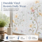 📢📢 ¡50% DE DESCUENTO! ⏰ Película Decorativa Arcoíris para Ventanas con Diseño Floral y Adherencia Estática