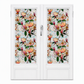 📢📢 ¡50% DE DESCUENTO! ⏰ Película Decorativa Arcoíris para Ventanas con Diseño Floral y Adherencia Estática