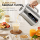 Máquina para leche de soya y licuadora multifuncional de acero inoxidable 304 – Sin colar, gran capacidad y temporizador inteligente