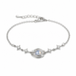 🎁¡50% de Descuento!💥Pulsera de Plata S925 con Dije de Planeta y Estrella – Hipoalergénica y Elegante✨