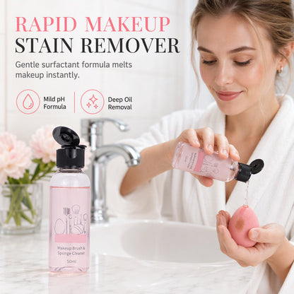 Limpiador Líquido para Brochas de Maquillaje y Esponjas
